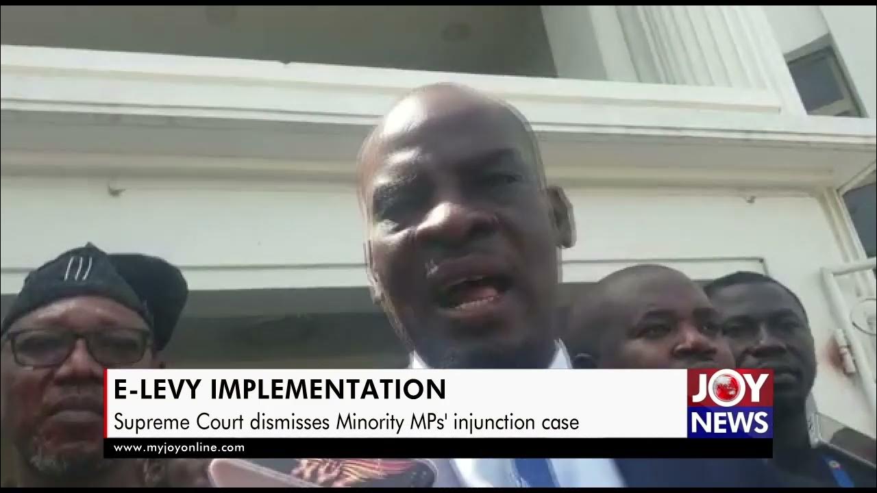 ELevy Bill Supreme Court dismisses Minority MPs’ injunction case in a