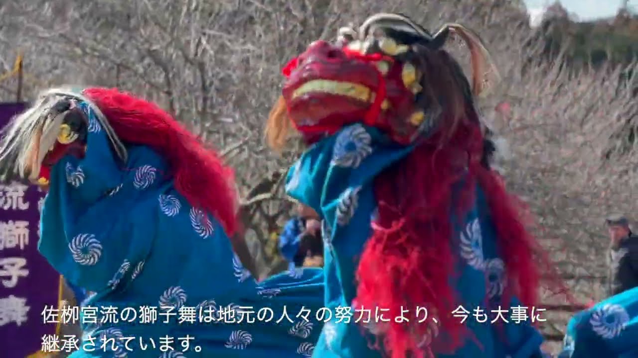 佐栁獅子舞 - YouTube