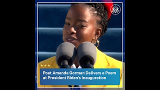 [EN] Poet Amanda Gorman Delivers a Poem at President Biden's Inauguration