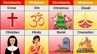Christianity Vs Hinduism || Religion Comparison 2024 || Versus Kingdom