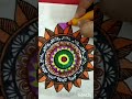 Happy new year🌸💕 with colorful life 🦋 #mandala #drawing #newyear #simplerangolidesign
