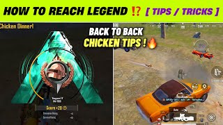 ULTIMATE ROYALE RANK PUSH ‼️ BACK TO BACK CHICKEN 😱 TIPS & TRICKS screenshot 1