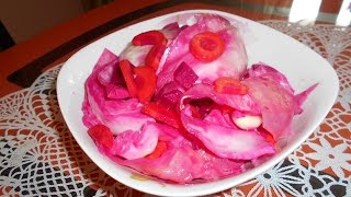 МАРИНОВАННАЯ КАПУСТА БЫСТРОГО ПРИГОТОВЛЕНИЯ МАРИНОВАННАЯ КАПУСТА БЫСТРОГО ПРИГОТОВЛЕНИЯ