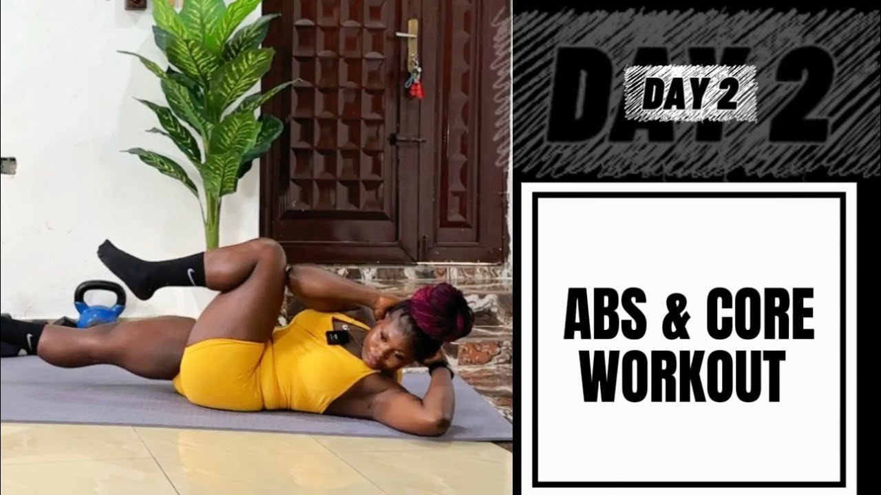 Day 2 | 20-Minute Core Workout for Beginners at Home | 30 Day YouTube ...