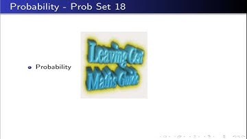 Probability and Statistics Strand Leaving Cert Maths Guide: Problem Set 18