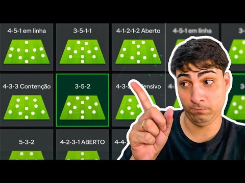 qual melhor formação para X1 no FC MOBILE