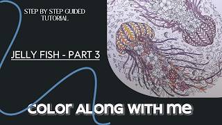 Jelly Fish Colored Pencil Tutorial - Part 3