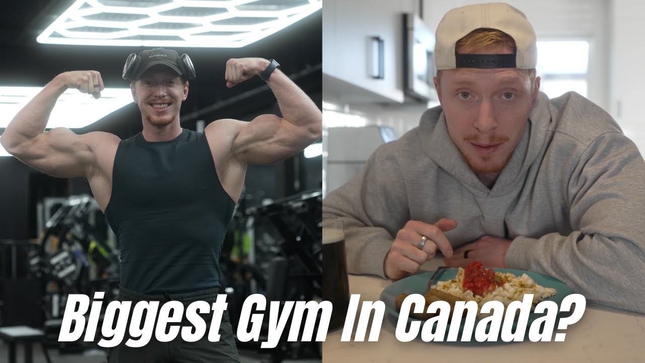 Biggest Gym In Canada, Full Back Workout & Eating To Get Lean