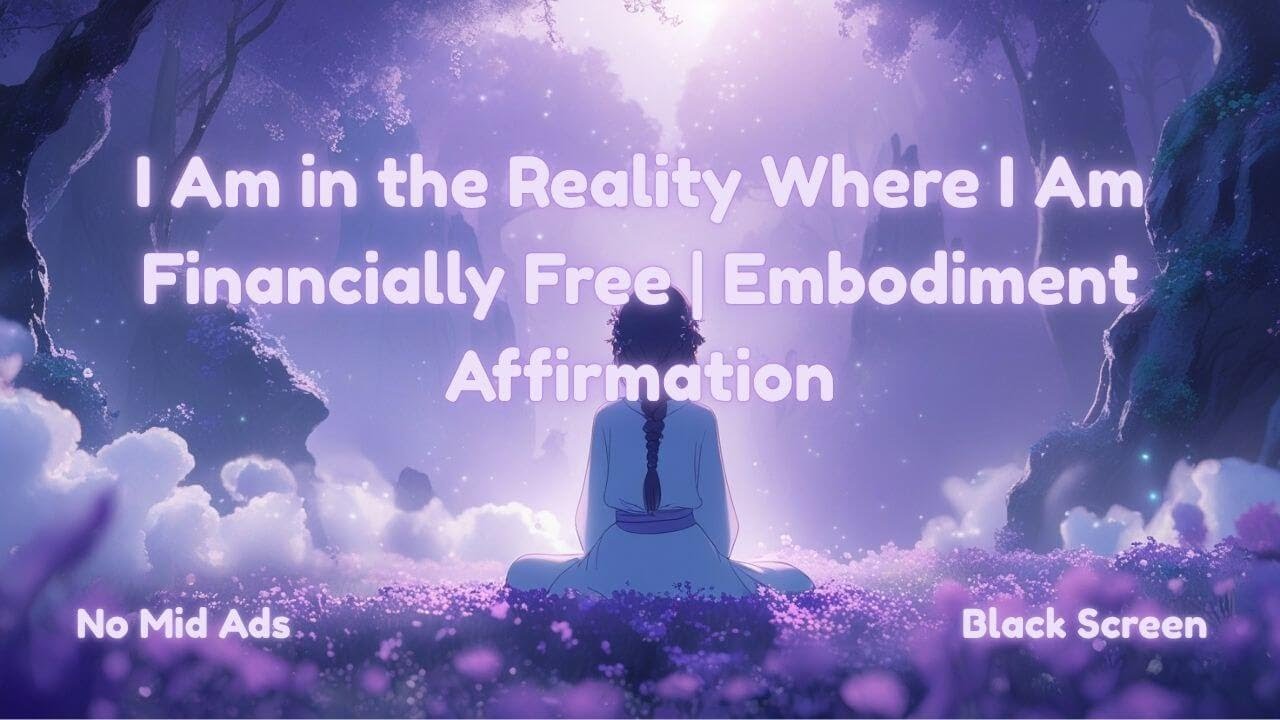I Am in the Reality Where I Am Financially Free | Embodiment Affirmation
