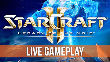 StarCraft 2: Legacy of the Void - PASSIVE Zerg vs Protoss Gameplay!