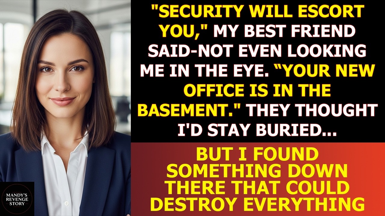 Boss Demoted Me and Moved Me To The Backroom for Janitors - Just as I Closed In On His Evil Plans...