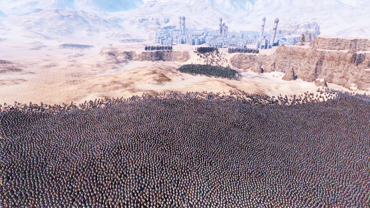 35,000 ROMANS LAY SIEGE TO EVIL CITY - UEBS - Ultimate Epic Battle Simulator