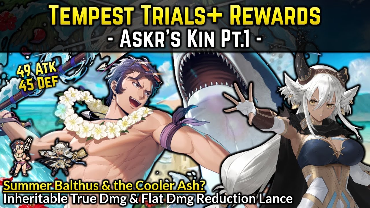 Summer Balthus & Melíai? (Book 6 Side Story Begins!) | Tempest Trials+ Askr's Kin Pt.1