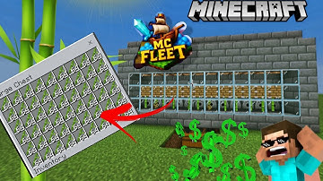 How to Build EASIEST Automatic Bamboo Farm Minecraft 1.21+ | Java & Bedrock Edition
