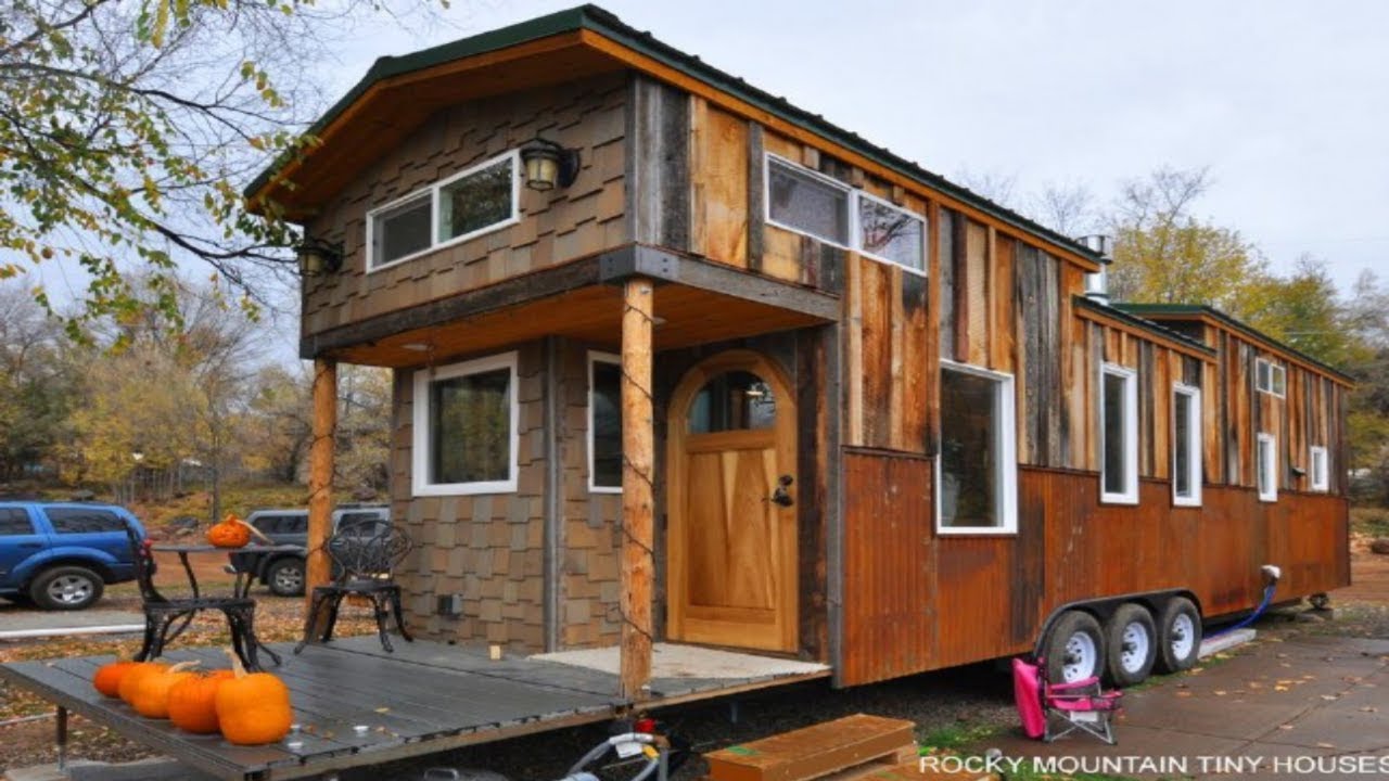 Rocky Mountain Tiny House Builders Reveal Largest Home to Date - YouTube