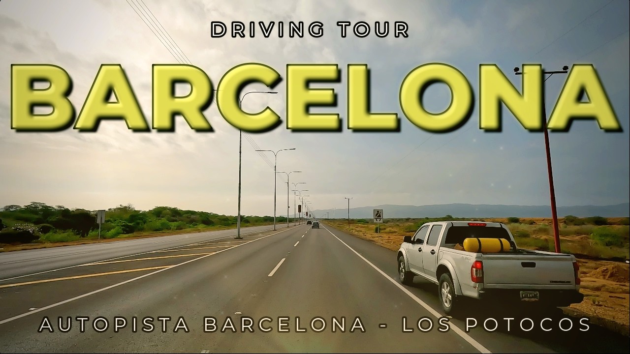 🇻🇪 Barcelona a Potocos: El alivio vial que cambió la capital de Anzoátegui | DRIVING TOUR | 4K