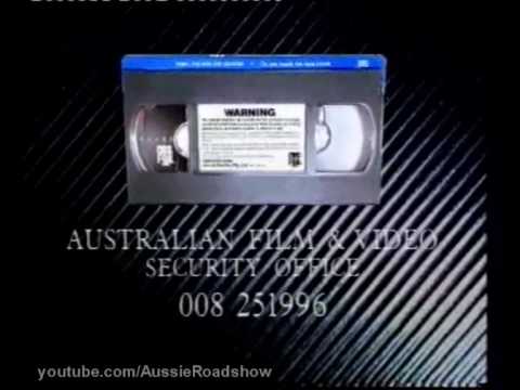 Australian Home Video Anti Piracy Advices - YouTube