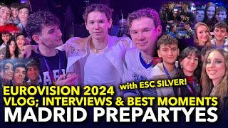 VLOG | Eurovision Madrid PreParty ES 2024 - Interviews & Best Moments