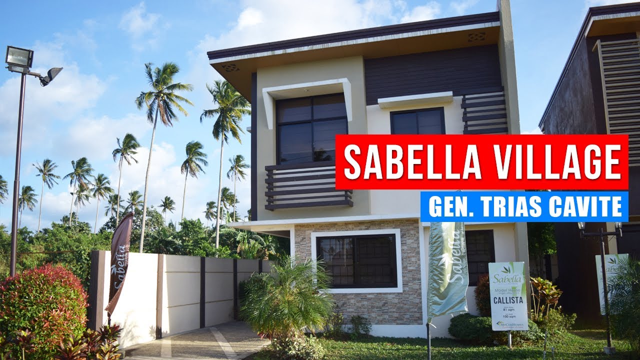 SABELLA VILLAGE GEN. TRIAS CAVITE SINGLE ATTACHED HOUSE