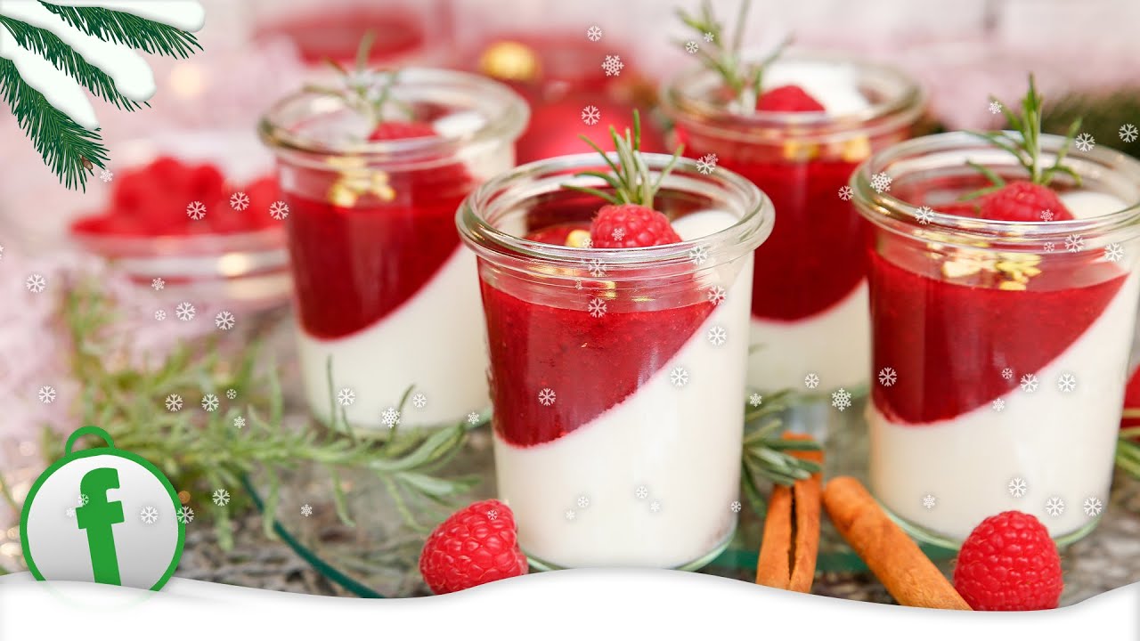 Weihnachtliche Panna Cotta