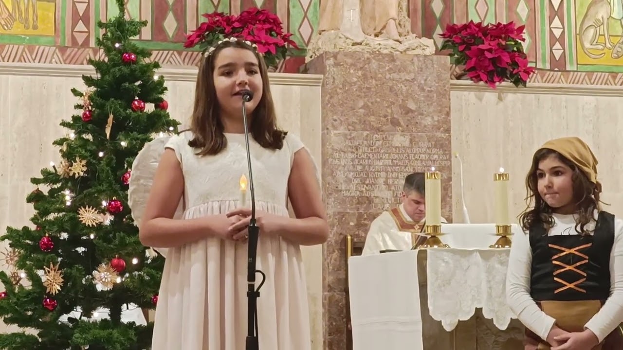 Cant de l'ÀNGEL i PASTORETS    Matines 2025 Cala Rajada