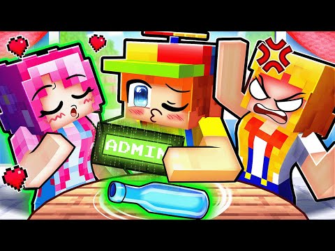 Cheating with ADMIN COMMANDS In SPIN THE BOTTLE With My Crush!