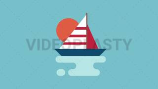 Sailboat Animation [MOV & GIF]