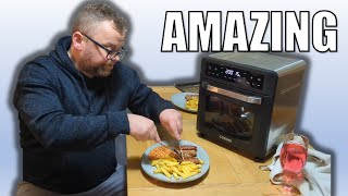 COSORI 12L Rotisserie Air Fryer Oven Review. It