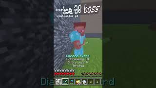 Practicing Java PvP on controller p1 #minecraft #bedrock #pvp
