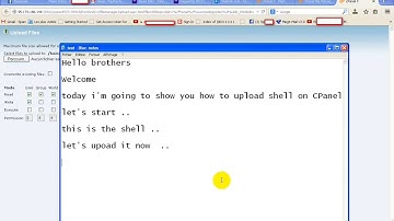 How to upload Shell FROM CPANEL