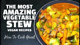 Best Veg Stew EVER  Vegetable Stew  Vegan Recipes  Easy Veg Stew