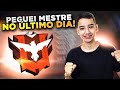 PEGUEI MESTRE NO ÚLTIMO DIA DA TEMPORADA!!!