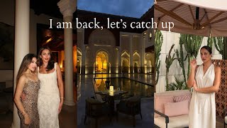 LETS CATCH UP | SURGERY 🍒 | LIVING IN MORROCO | MEETING MY QUEEN TANJI | SAWAIRA SAJID