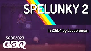 Spelunky 2 by Lavableman in 23:04 - Summer Games Done Quick 2023