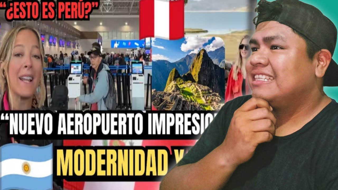 BOLIVIANO REACCIONA A Periodista de TV ARGENTINA IMPACTADA con AEROPUERTO del PERÚ y CIUDADES