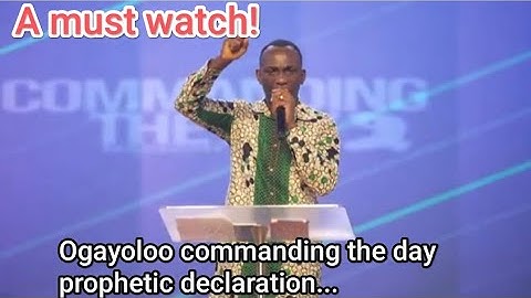 Commanding the day midnight prayer declaration||released from prison| Dr Paul Enenche Dunamis prayer
