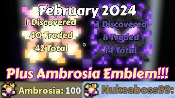 Ambrosia & Nihilium Encounters + Ambrosia Emblem! | February 2024 | Azure Mines