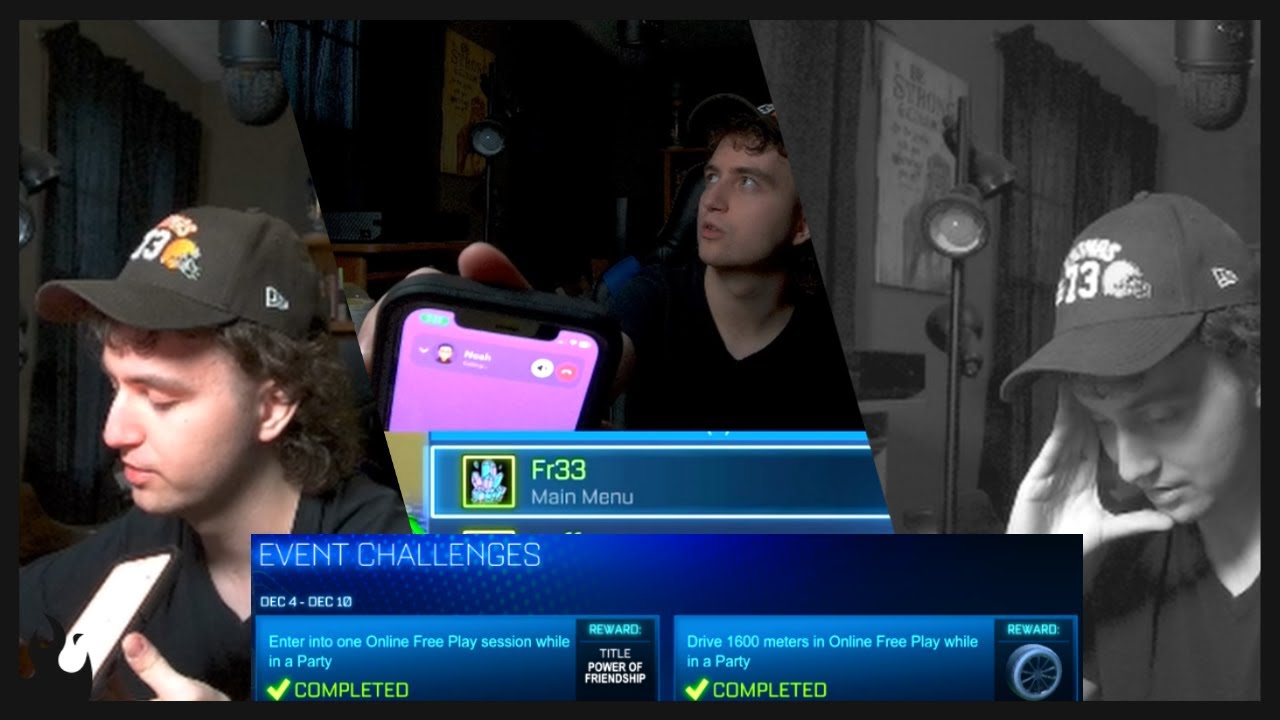 Learning I Have No Friends... Thank You Rocket League