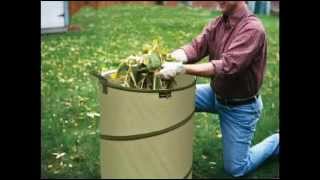 30 Gallon HardShell Bottom Kangaroo Garden Bag; Garden Waste Bags