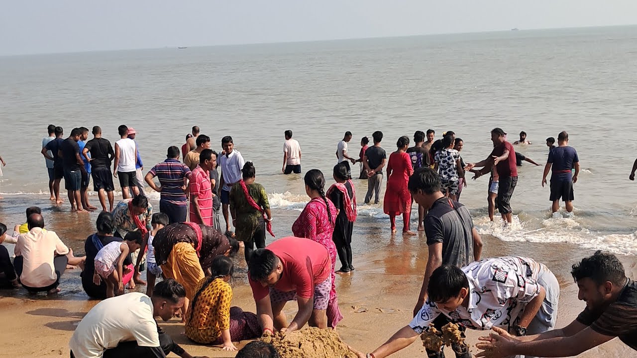 হোলি পূর্ণিমার আগে দীঘা সমুদ্র সৈকত  🏖️ Digha Sea Beach 🌊