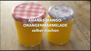 Kochen • Rezept: Mango Vanille Marmelade - confiture hiver - Wintermarmelade