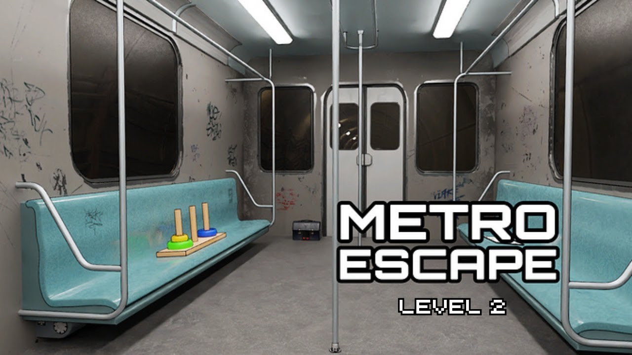 Metro Escape - Level 2 ✅ Solución paso a paso