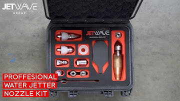 Water Jetter/Drain Cleaner - Professional Nozzle Kit