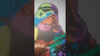 Colouring a Stormtrooper