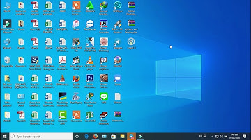 របៀបបង្ហាញបង្ហាញកម្មវិធីនៅលើDesktop Icons