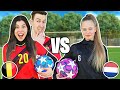 GEKKE VOETBAL CHALLENGE vs SUMMER DE SNOO - BELGIE vs NEDERLAND #416