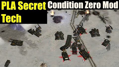 C & C Generals  Condition Zero Mod PLA Secret Tech