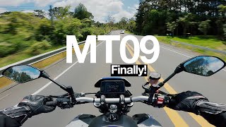 First Time On A Yamaha MT09