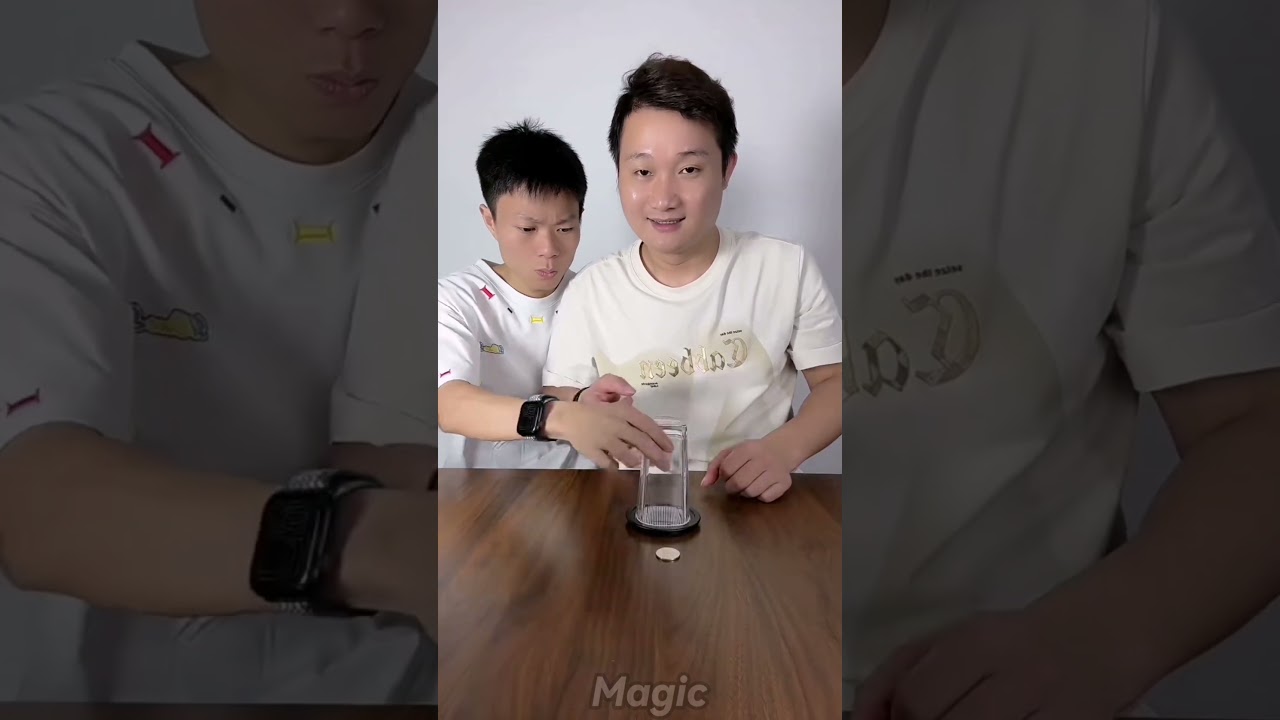😯Coin in the Glass Magic Trick | Revealing Magic Secrets and Tricks 