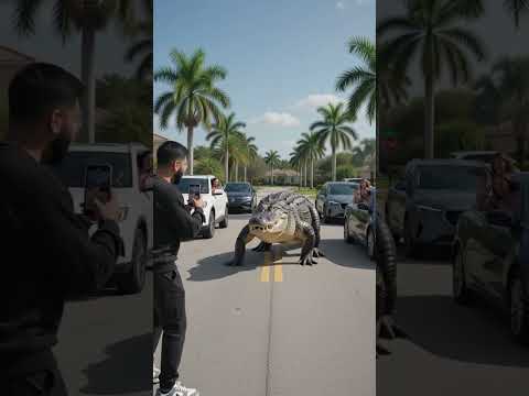 Average Day in Florida 💀🐊 #Florida #USA #FloridaMan #Alligator #Funny #Viral #Shorts
